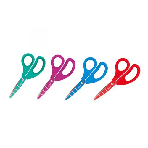 TIJERA CAMPUS 31194 ESCOLAR ACERO INOX. 4 COLORES