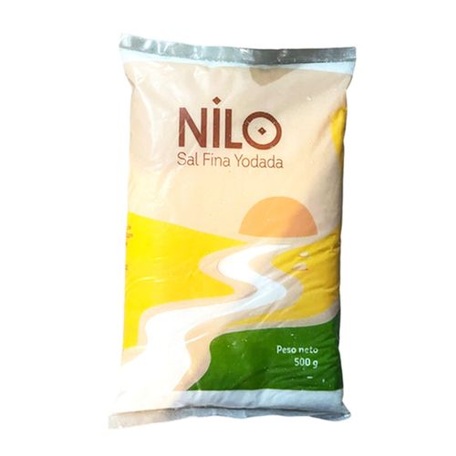 Sal Nilo Fina 500Gr Yodada
