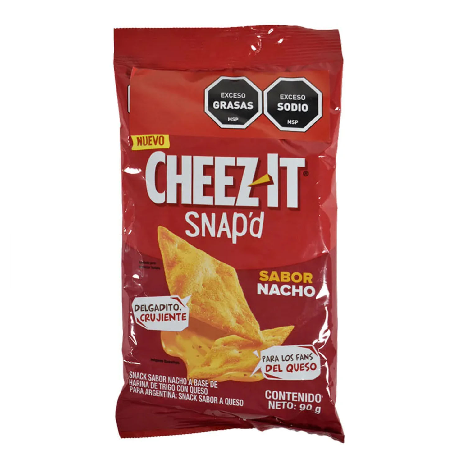 SNACKS CHEEZ-IT NACHO 90 GRS - El Dorado