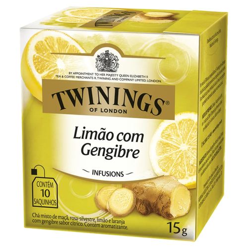 TE TWININGS LIMON Y JENGIBRE 10 SOBRES
