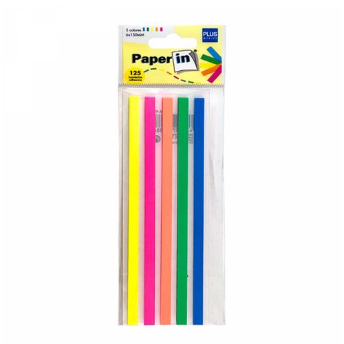 BANDERITAS PLUS OFFICE AUTOAHESIVAS 125UN LARGAS TRASLUCIDAS