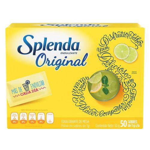 Edulcorante Splenda 50 Sobres .