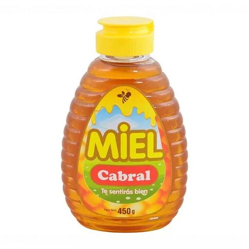 Miel Cabral Vaso 450G C/Dosificador