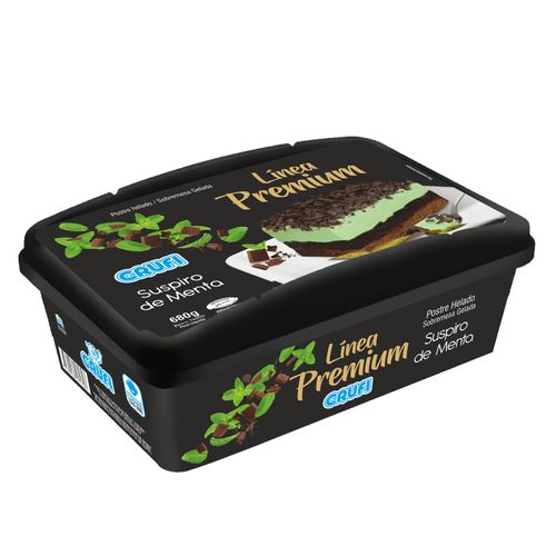 Helado Crufi Suspiro De Menta 680Gr