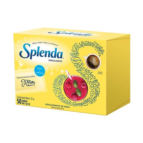 Edulcorante Splenda 106Gr 50Sob Pack Aniversario