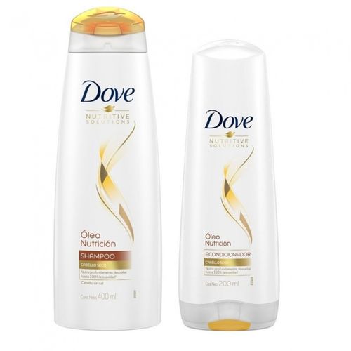 Shampoo Dove Oleo Nutricion . 400Cc +Acondicionador 200Cc
