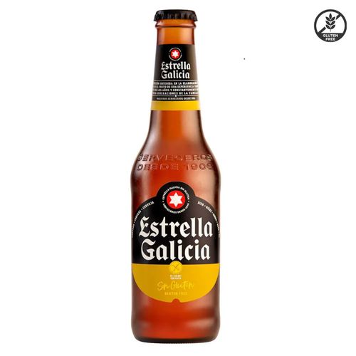 Cerveza Estrella De Galicia Sin Gluten 330Cc