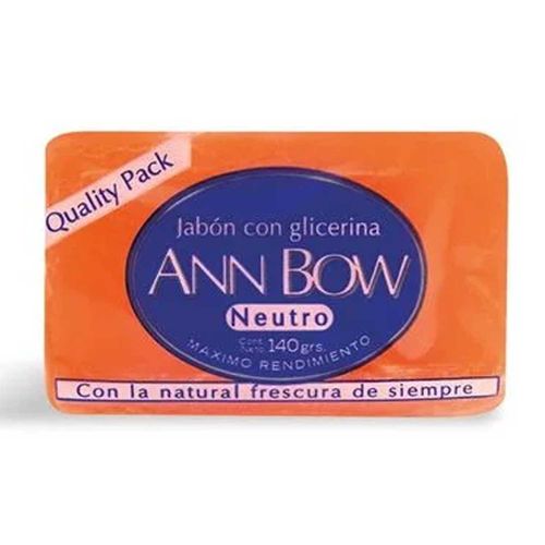 Jabon De Tocador Ann Bow Glicerina 140Gr