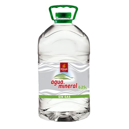 Agua Mineral El Dorado Sin Gas Bidon 6.25Lt