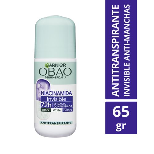 DESODORANTE OBAO NIACINAMIDA ROLL ON 65GR DERMO EFICACIA
