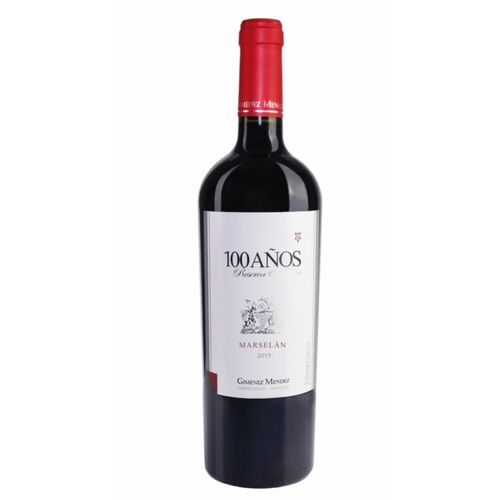 VINO GIMENEZ MENDEZ MARSELAN 100AÑOS 750CC