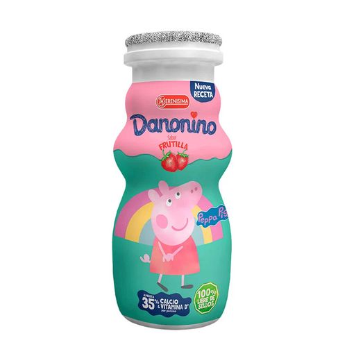YOGUR DANONINO FRUTILLA BOTELLITA 100GR