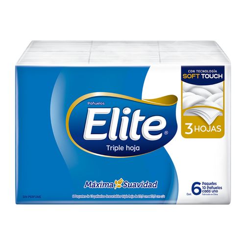 Pañuelos Elite Extracto De Seda 6X10Un