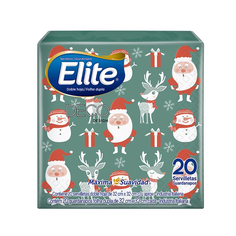 Servilletas Lunch De Navidad árbol Y Regalos - MV Mantelería