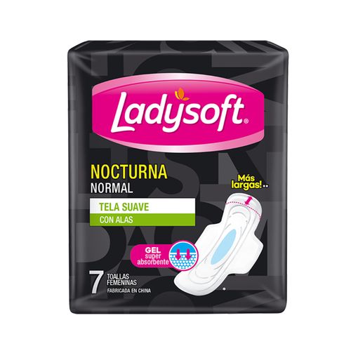 Toalla Femenina Ladysoft Noctura Normal 7Un