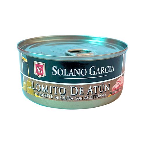 ATUN SOLANO GARCIA AL ACEITE ACEITUNAS 170GR