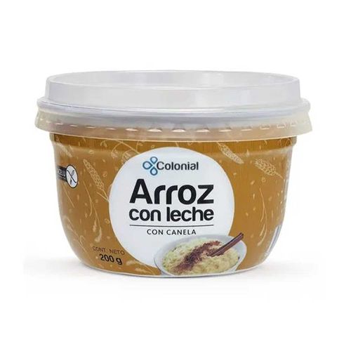 Postre Colonial Arroz Con Leche 200Gr Con Canela