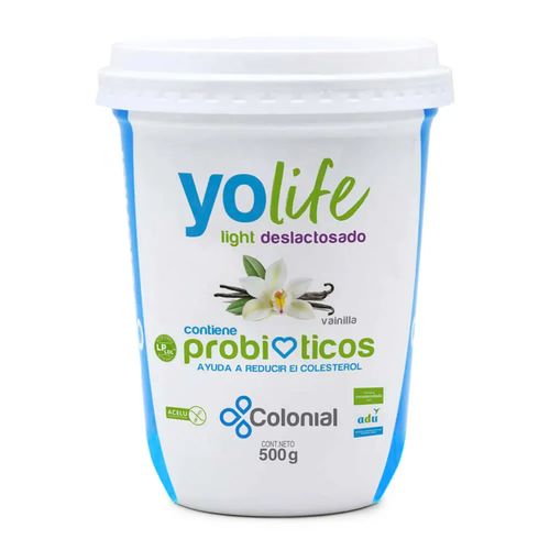 Yogur Colonial Vainilla 0.5Lt