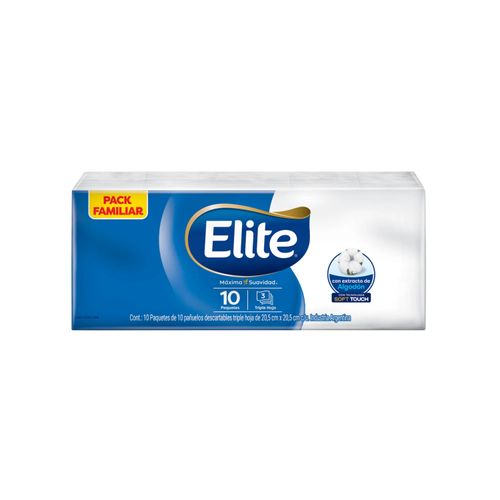 PAÑUELO ELITE POCKET FAMILIAR 10UND