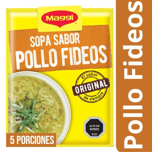 SOPAS MAGGI POLLO/FIDEOS DOY PACK 76GR