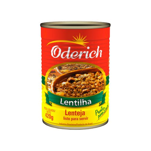 Lenteja Oderich Lata 420Gr