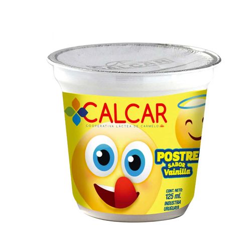 Postre Calcar Crema Vainilla 125Cc