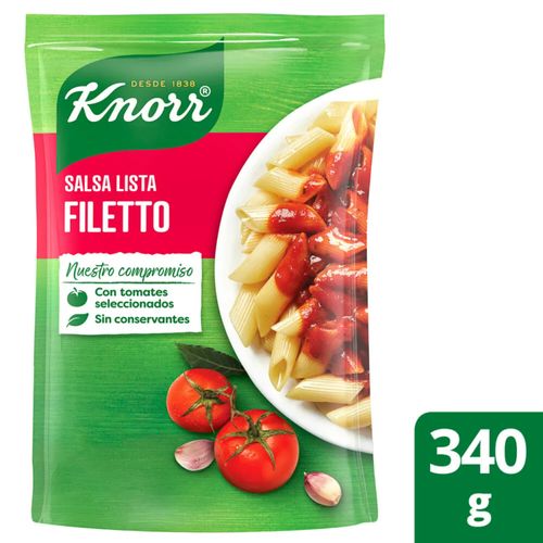 Salsa De Tomate Knorr Filetto 340Gr