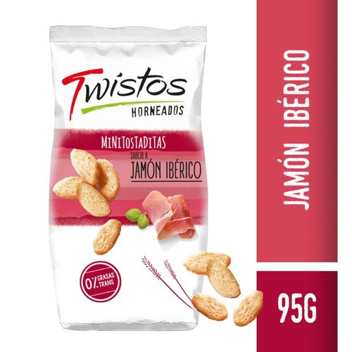 Tostadas Twistos Jamon 95Gr