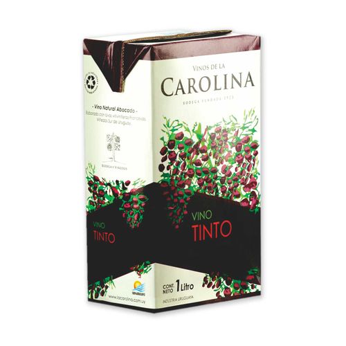 Vino De La Carolina Tinto Frutal Tetra 1 L