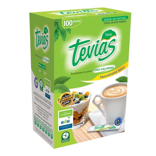Edulcorante Tevias 100 Sobres