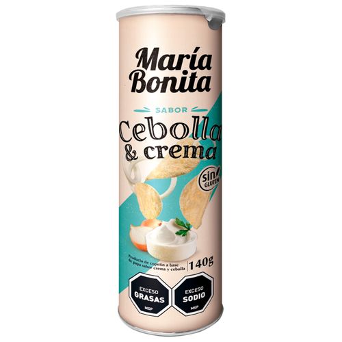 Papas Maria Bonita Tubo Cebolla 140 g