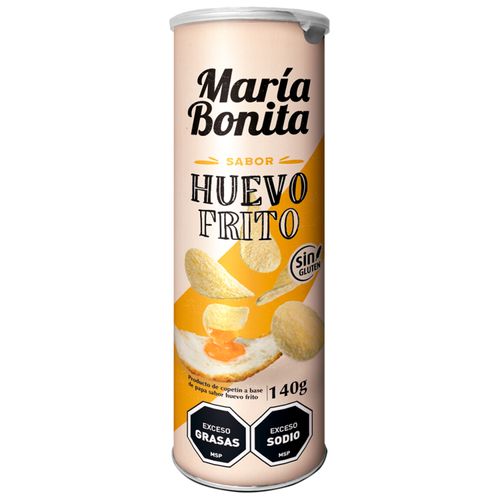Papas Maria Bonita Tubo Huevo 140 g