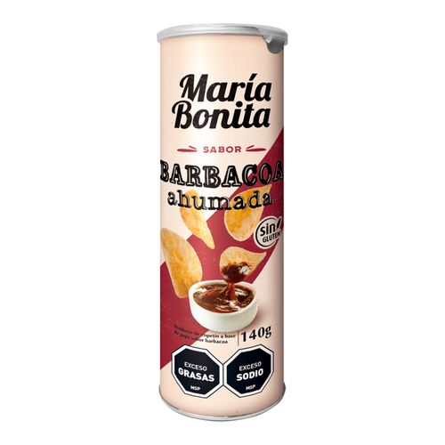 Papas Maria Bonita Tubo Barbacoa 140 g