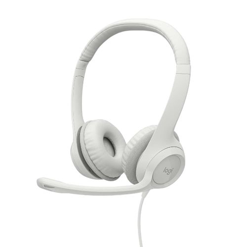AURICULAR LOGITECH H390 BLANCO MICROFONO