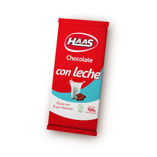 Chocolate Haas Con Leche 150Gr