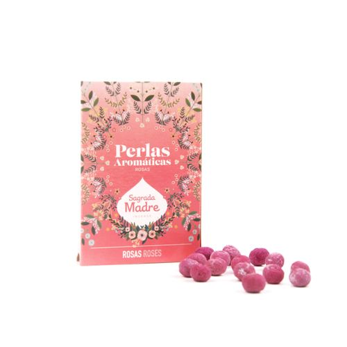 PERLAS SAGRADA MADRE AROMATICAS ROSAS 50UN