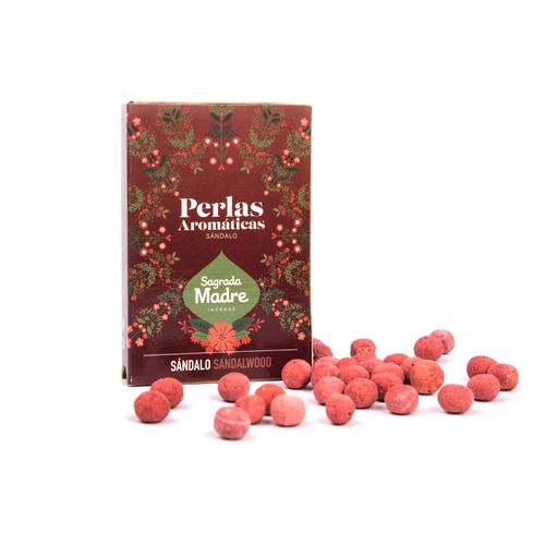 PERLAS SAGRADA MADRE AROMATICAS SANDALO 50UN
