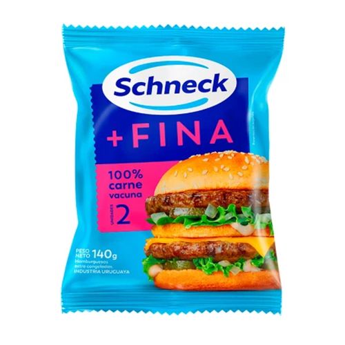 Hamurguesa Schneck + Fina x 2 Uni