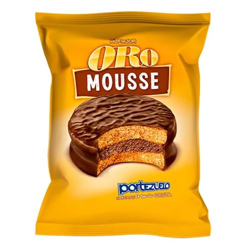 Alfajor Portezuelo Oro Mousse 68Gr