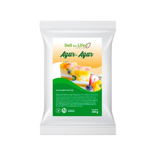 Agar Agar Deli For Life Sin Gluten 100g