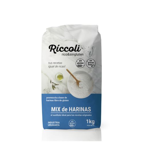 PREMEZCLA RICCOLI SIN GLUTEN 1KG