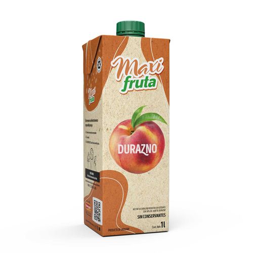 Jugo Maxifruta Durazno 1 L