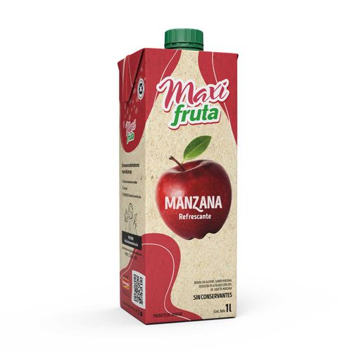 Jugo Maxifruta Manzana 1 L Refrescante