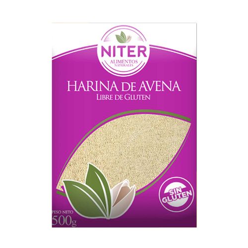 Harina Niter De Avena Sin Gluten 500Gr