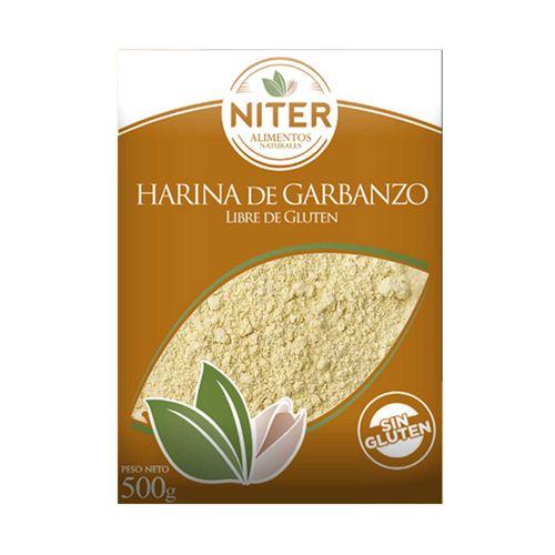 Harina Niter De Garbanzo Sin Gluten 500Gr