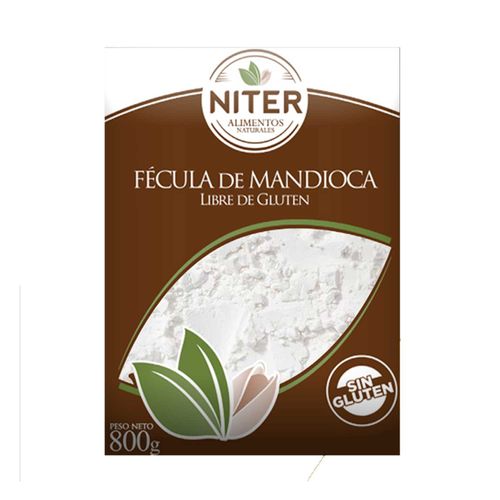 Fecula Niter Mandioca Sin Gluten 800Gr