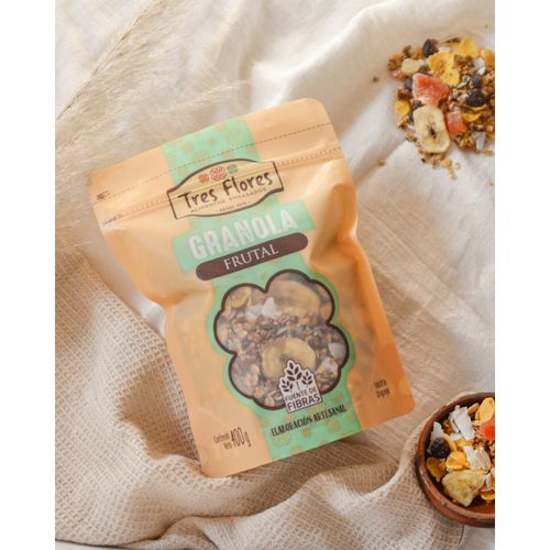 GRANOLA TRES FLORES FRUTAL 400GR