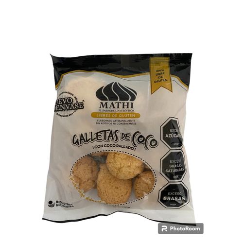 Galletas Mathi Coco Sin Azucar 110Gr Sin Tacc