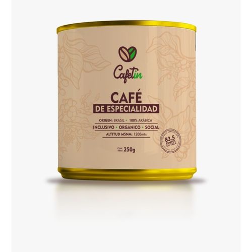 Cafe Cafetin Organico Grano 250Gr