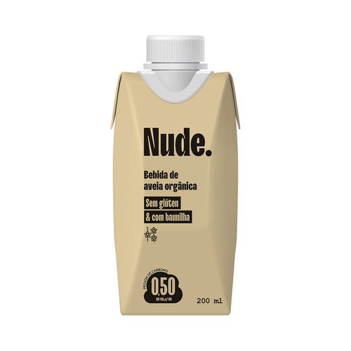 BEBIDA NUDE AVENA VAINILLA TO-GO 200ML ORGANICO